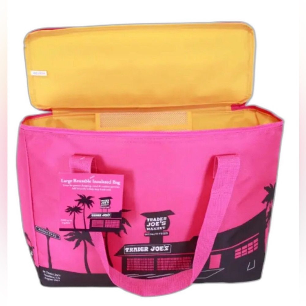 Trader Joe’s Mini PINK Insulated Bag NWT